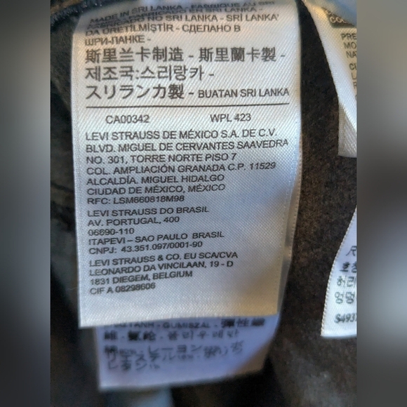 Levi's 314 Shaping Straight Leg Blue Jeans New With Tags Size 22W - Picture 12 of 17